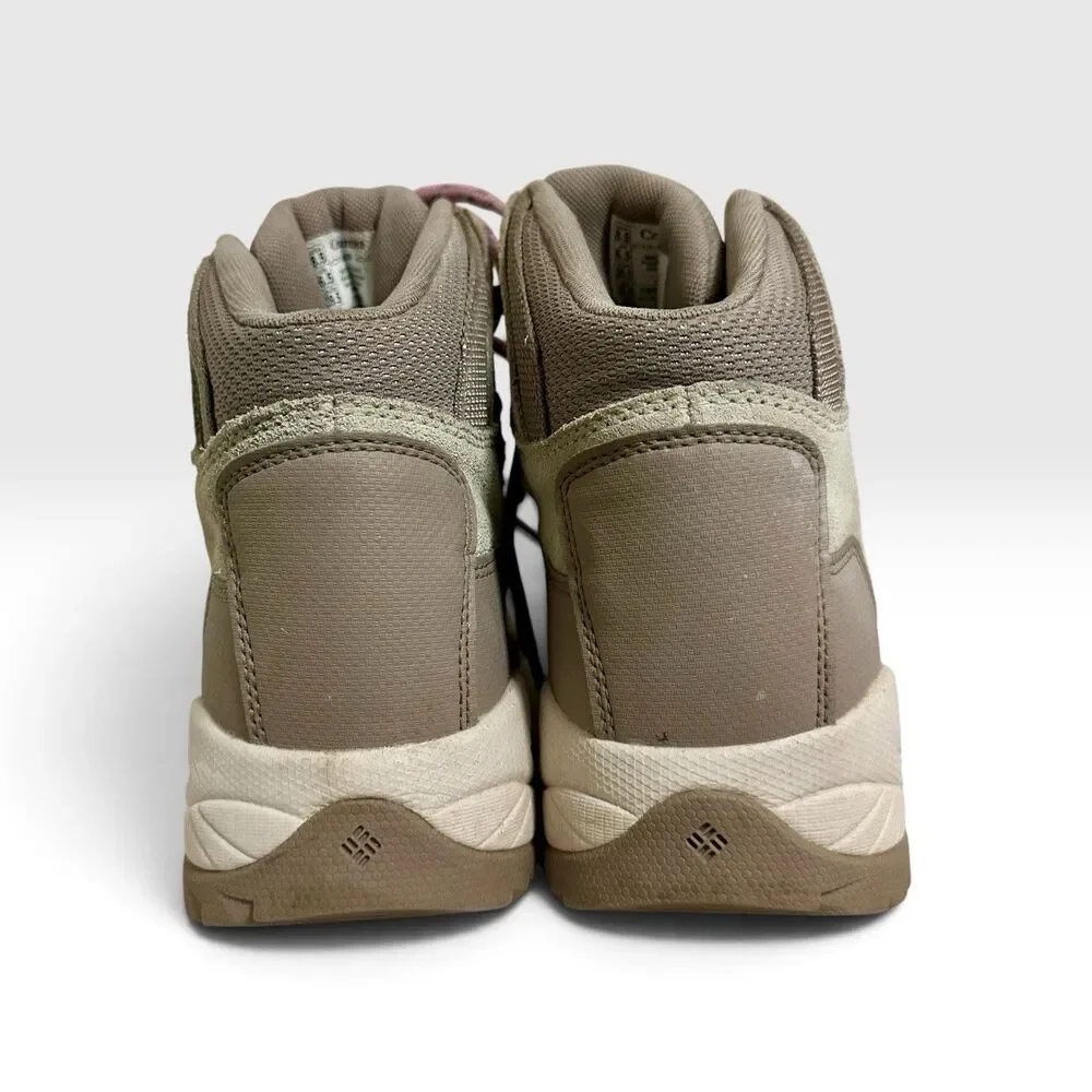 Columbia Newton Ridge Waterproof Hiking Boots Women’s 8.5 Beige